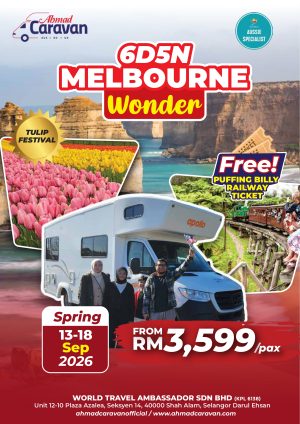 6D5N Melbourne Wonder Tulip Festival - Australia (2026)